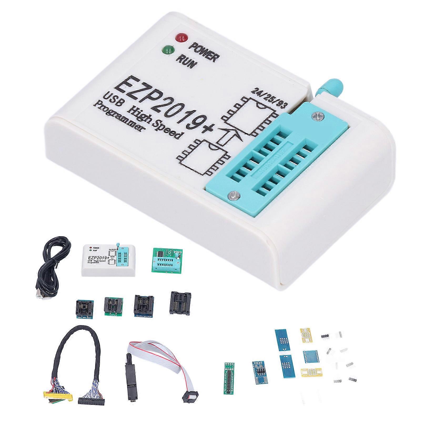 EZP2019 High Speed SPI FLASH USB 2.0 Interface Programmer 24/25/93 Bios 25T80 Burn Offline Copy