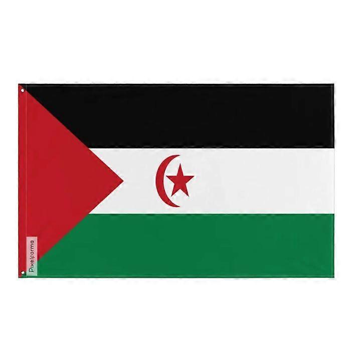 Democratic Sahrawi Arab Flag – 60 x 90 cm – Polyester – Iron Eyelets – Durable