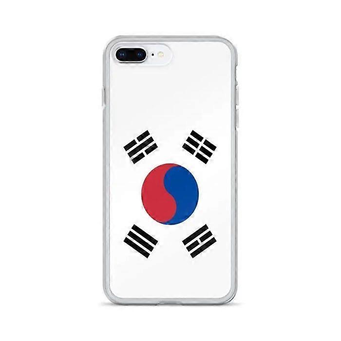 Phone case - PIXELFORMA - iPhone 7 Plus - Flexible - Durable - South Korea Flag