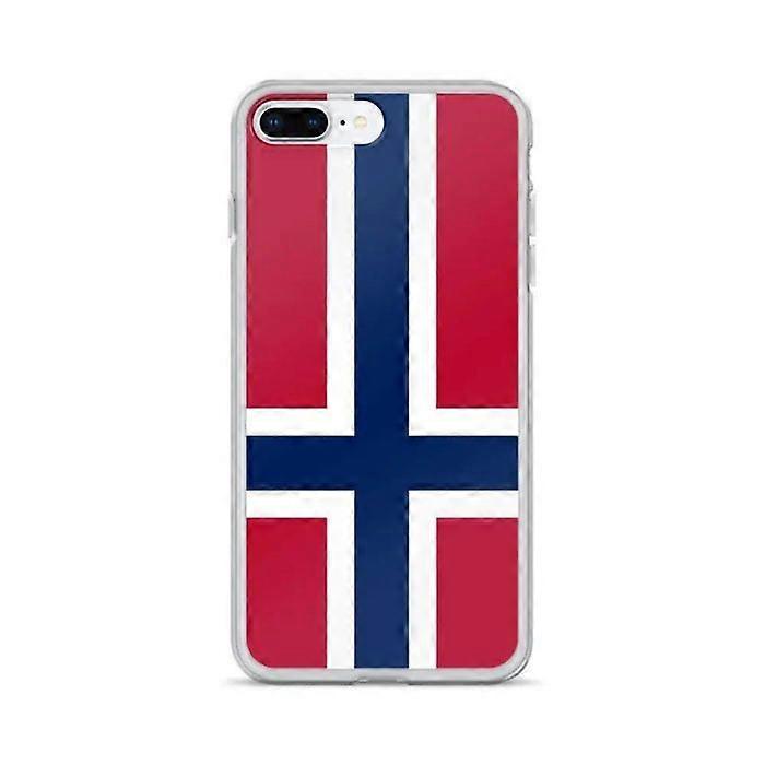 Official Svalbard and Jan Mayen Flag Phone Case - iPhone 8 Plus