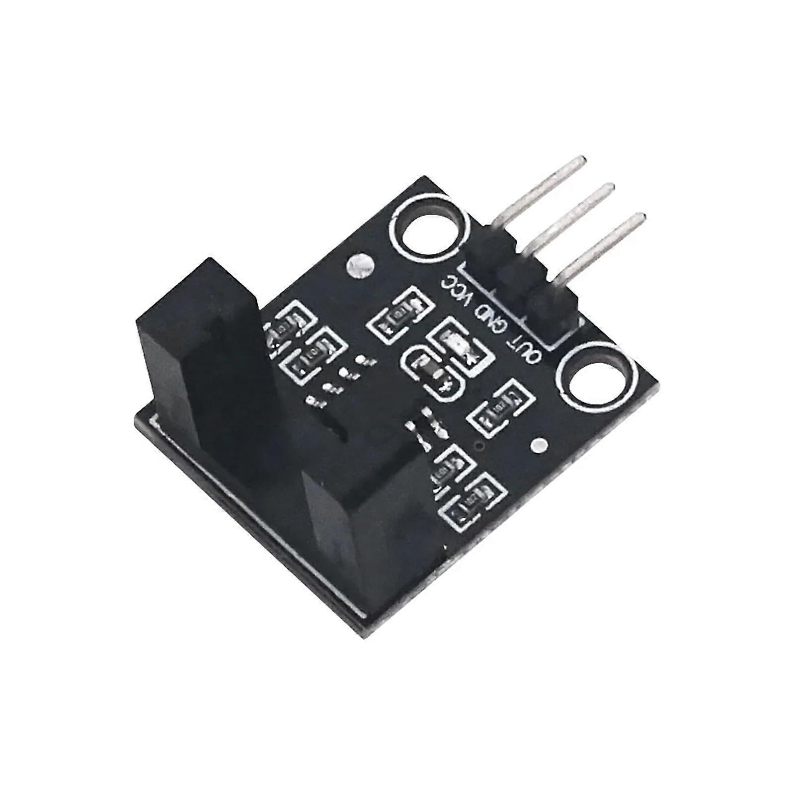 100PCS Speed Sensor Module Tacho Sensor 3.3V-5V Optocoupler Tacho-Generator Counter for Arduino PIC DIY Kit Black