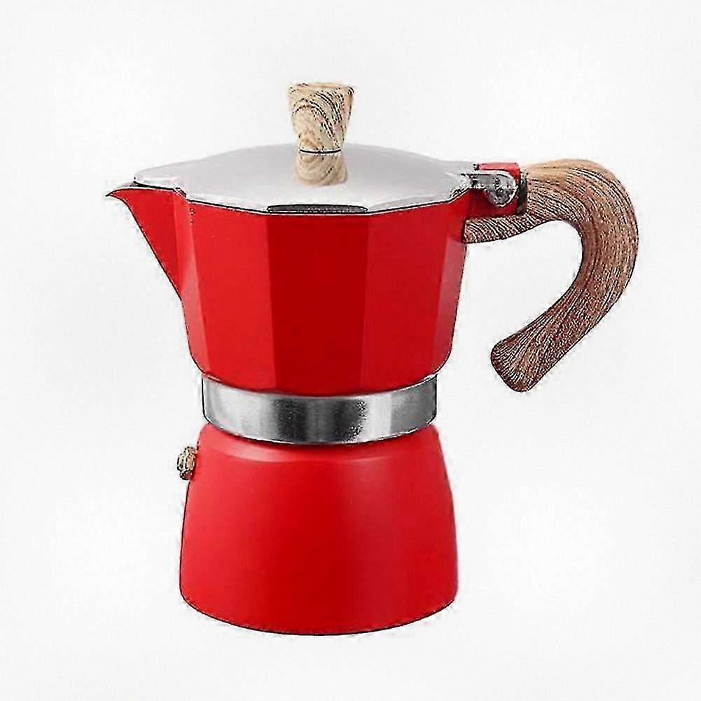 Italian Style Aluminum Espresso Coffee Percolator Stove Top Kettle for Coffee Lovers