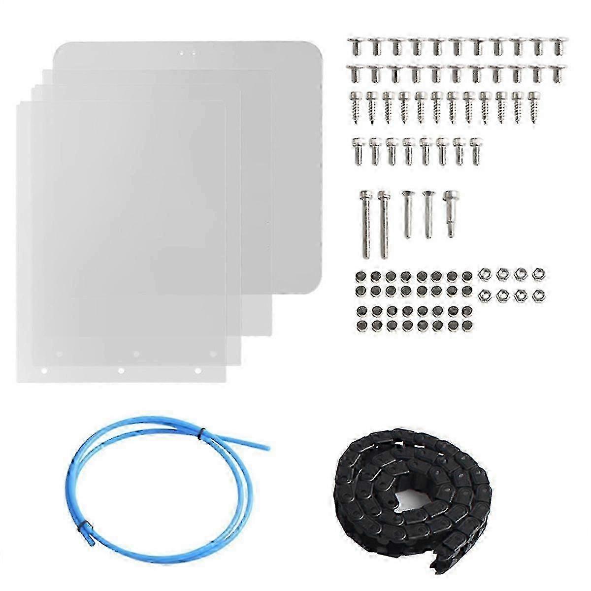Enclosure Panel Kit for Adventurer 5M AD5M 3D Printer DIY Polycarbonate PC Sheet 3mm 3D Printer Acce
