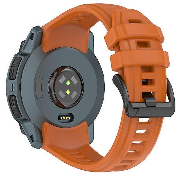 Compatible avec le bracelet de montre Garmin Instinct 3 45 mm Bracelet de remplacement en silicone de 22 mm