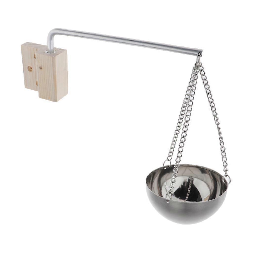 ステンレス製オイルボウルエッセンシャルオイルホルダーボウル、取り付け固定具付き