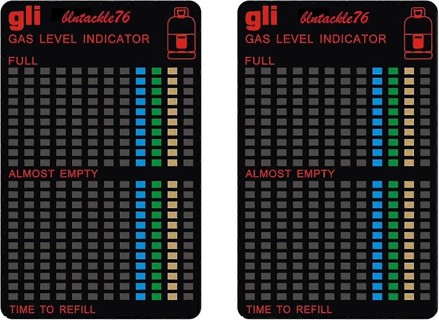Gas Level Indicator for Propane, Butane Gas Bottles, Stove, Motorhome