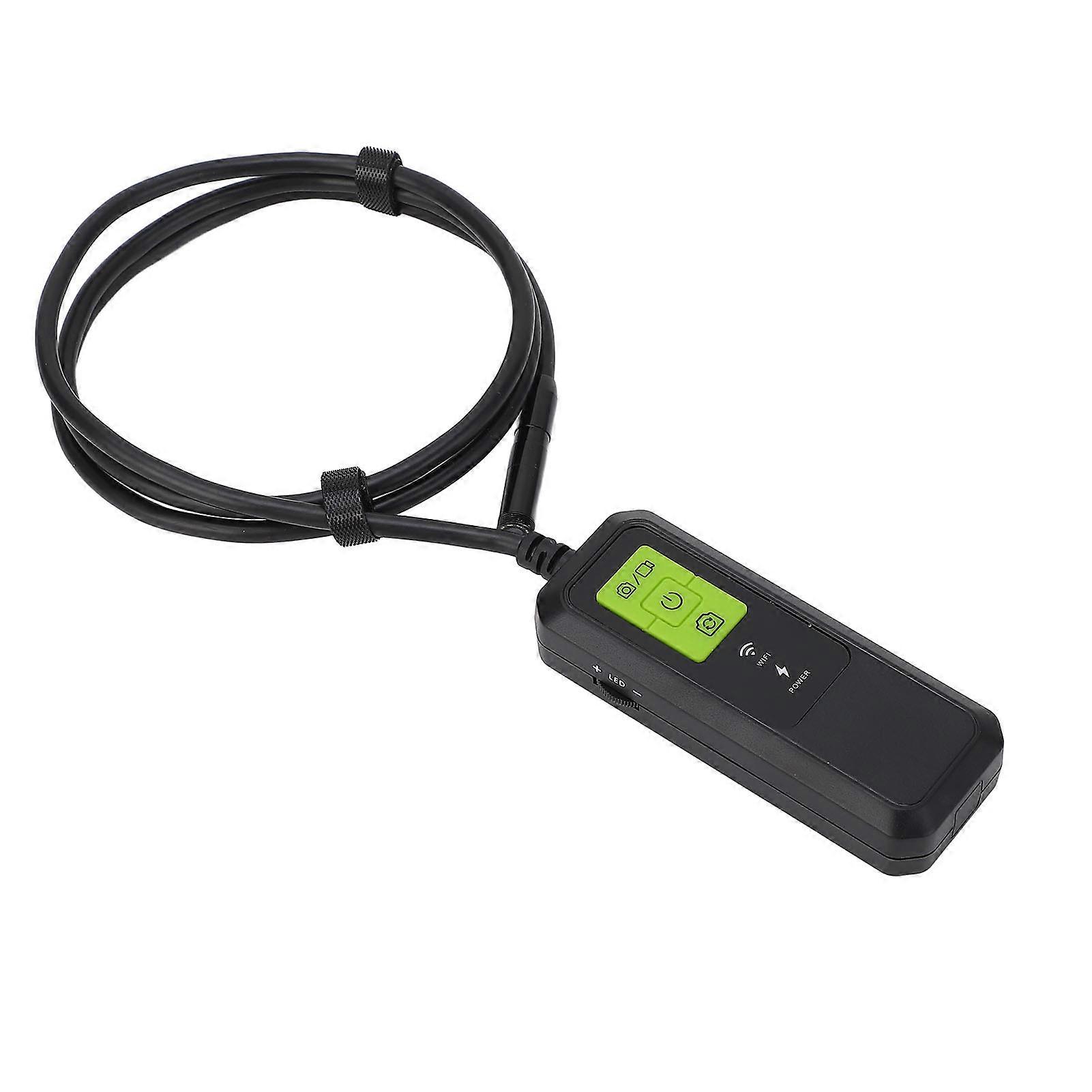 Endoscope Camera with Light WiFi Industrial HD Wireless Portable IP67 Waterproof Borescope Pipe Snake Inspection Camera 5meter 