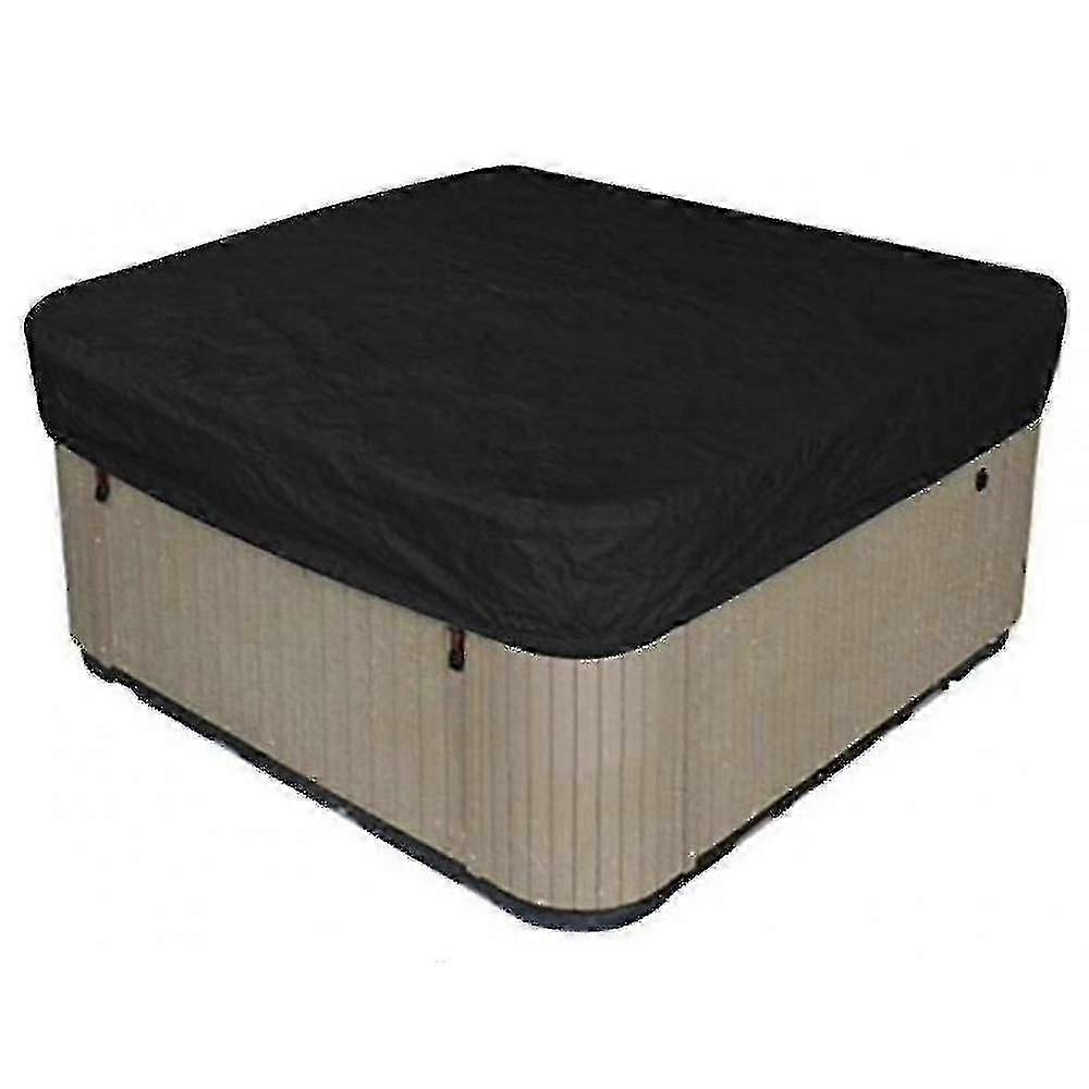 Durable Waterproof Polyester Square Hot Tub Cover for Outdoor Spa - Ideal Protection for Your Square Hot Tub