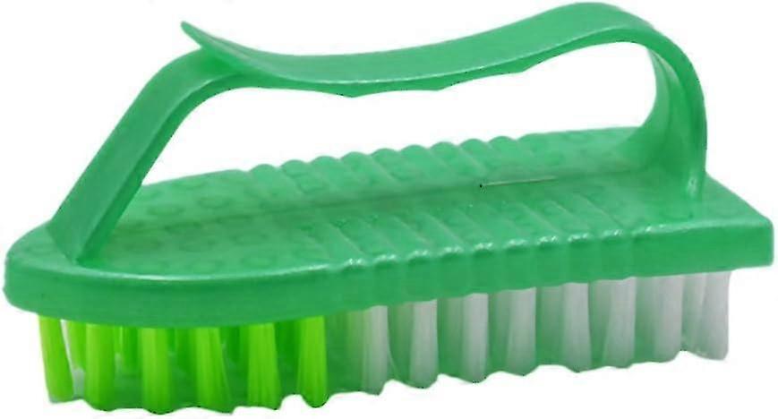 Durable Plastic Handle Laundry Brush for Clothes & Shoes Cleaning