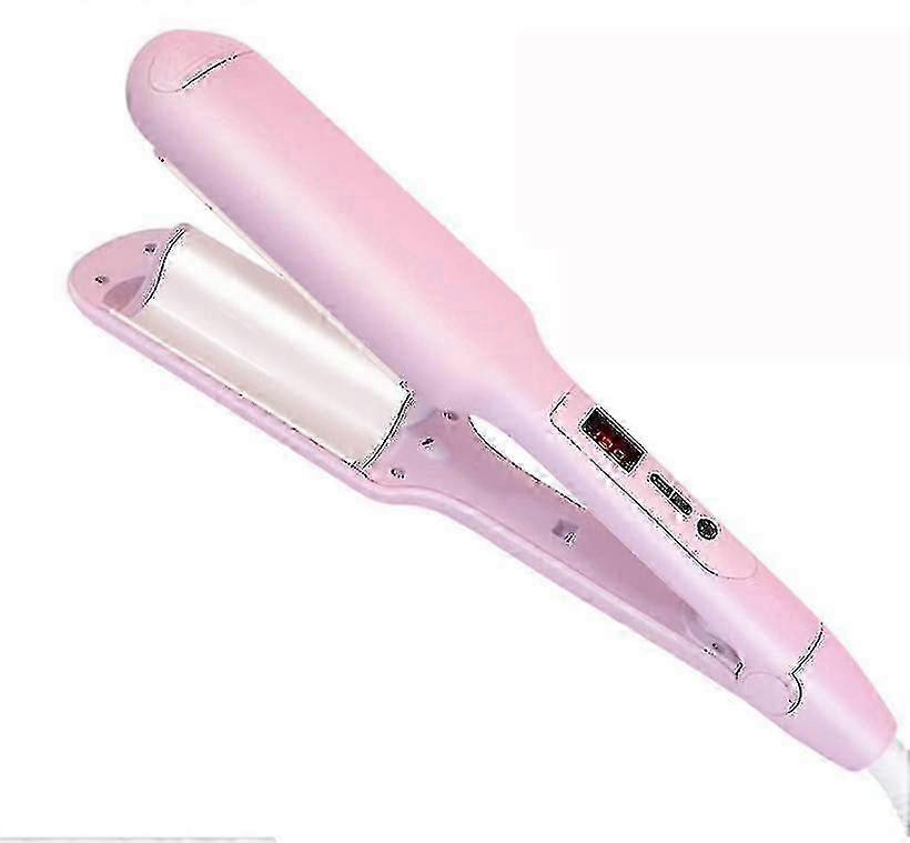 Hair Straighteners Dual Purpose Straightener With Comb 2 In 1 Smoothing Splint Pink