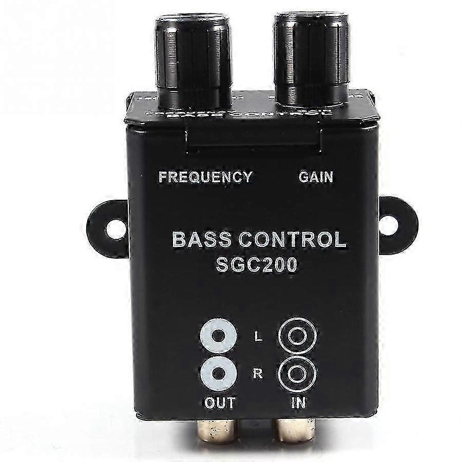 Already tested Universal Car Amplifier Speaker Bass Controller Rca Frequency Regulator Sgc200