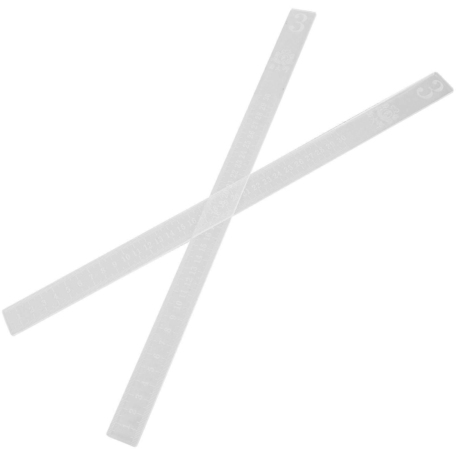 Rolling Stick for Baking, Versatile Dough Ruler with Smoothing Function, Kitchen Item