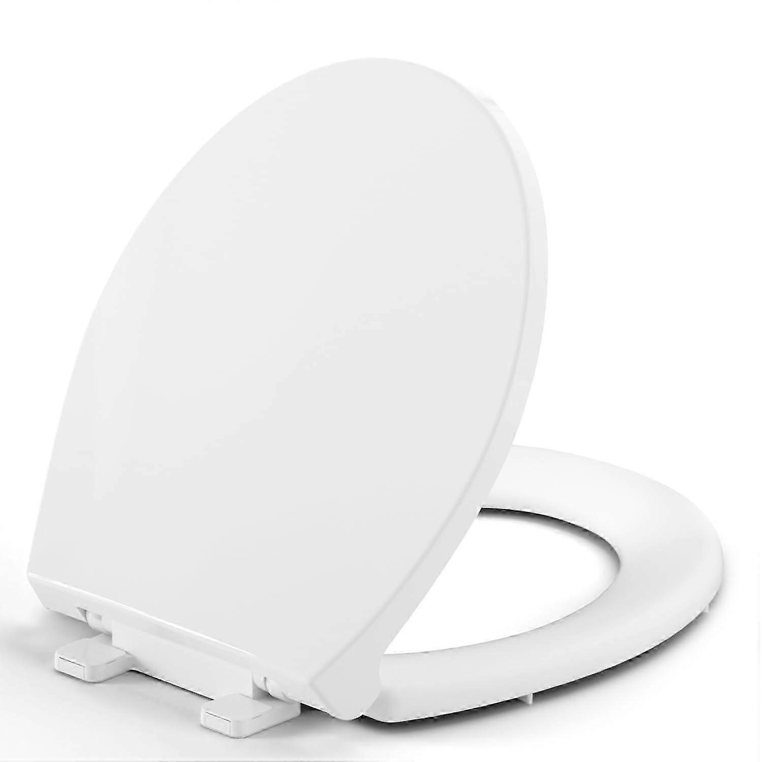 2025 Round (standard) toilet seat, soft -slow close, round for round toilets, silent lid, easy tall & clean