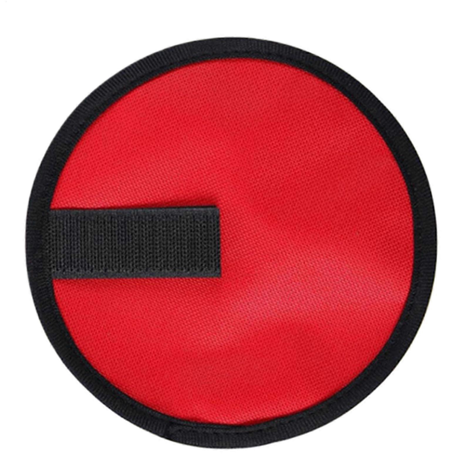Fisherman Bait Cover, Bait Wraps for Hooks and Rods, Red Protective Shield for Fishing Gear Safety
