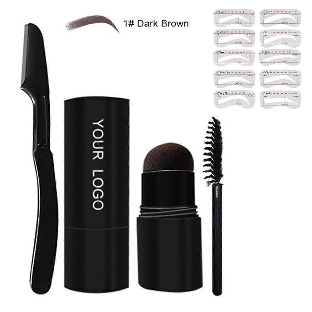Eyebrow Stamp Stencil Kit Eyebrow Stamp And Shaping Kit Waterproof-B