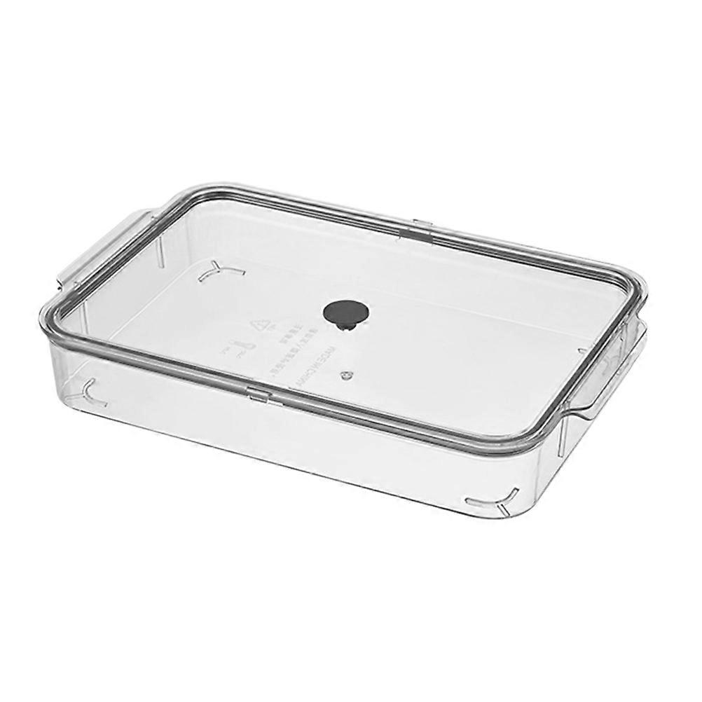 Airtight Container Fridge Organizer Large Capacity Refrigerator Use Transparent 34X21X5CM Resistant to -20° Temperature Freezing 1Pack