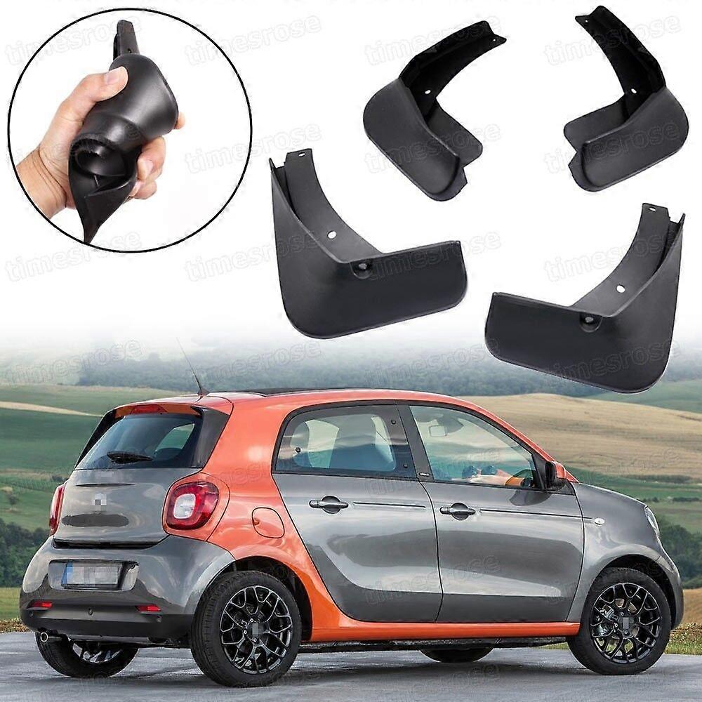 Compatible Car Mud Flaps Splash Guard Fender Mudguard for Smart forfour 2015 2016 2017