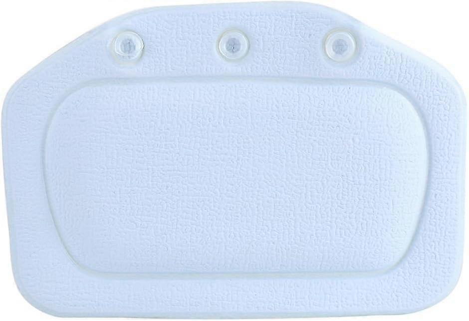 Soft Foam Spa Bath Pillow for Head Neck Back Support (Blue)