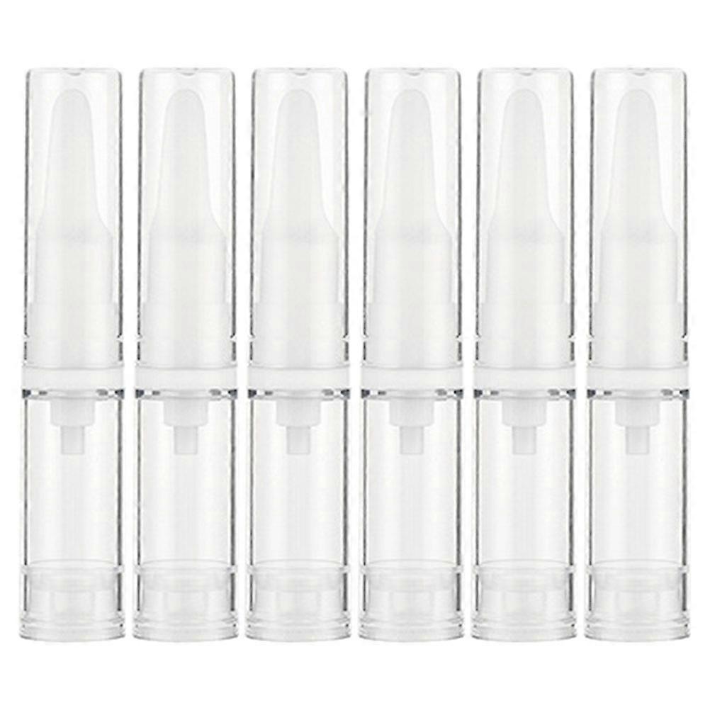 Cosmetics Bottle Plastic Serum Container Travel Use Compact Lightweight 6Pcs