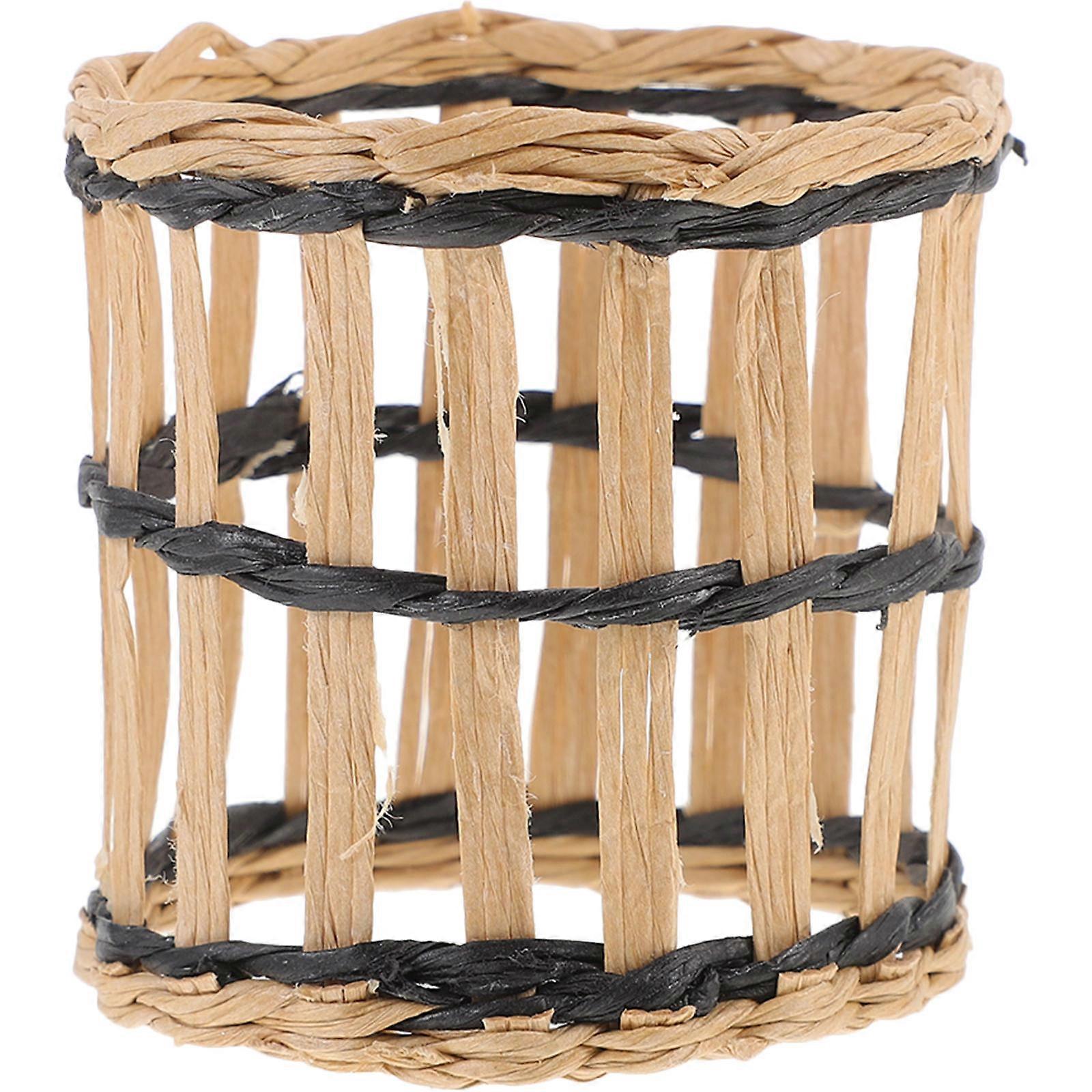 Handmade Straw Woven Cup Sleeve Insulated Glass Cup Protector with Non Slip Grip, Rustic Hollow Design, Natural Style Cover for Hot & Cold Drinks,