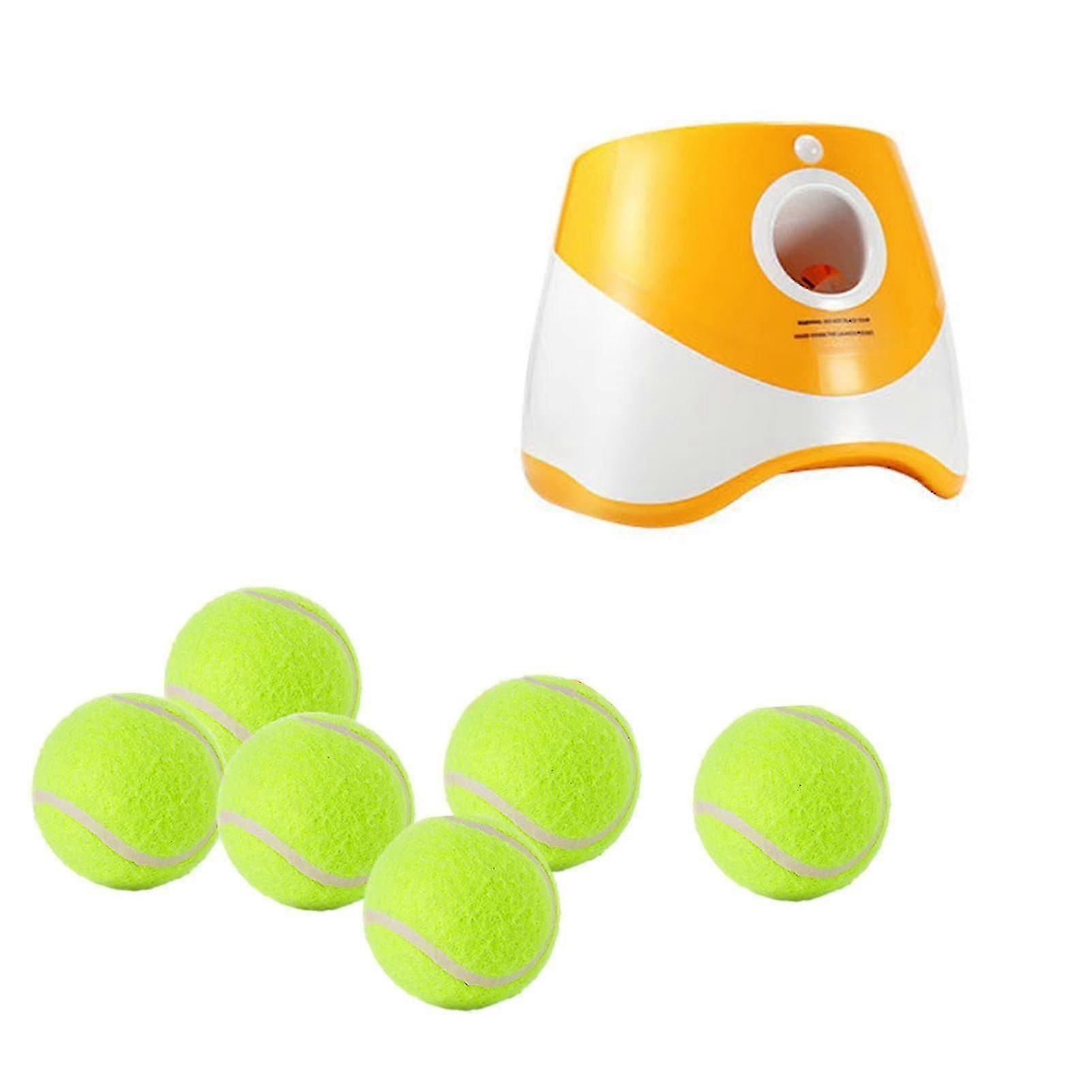 Dog Automatic Ball Launcher with 3/6/9 Balls Durable Ball Throwing Machine for Small Medium Dog