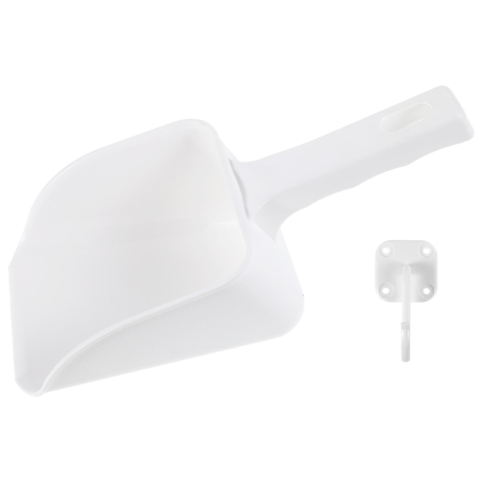 Plastic Scoop Holder for Ice Maker 1Set White Longevity Ice Maker Accessories