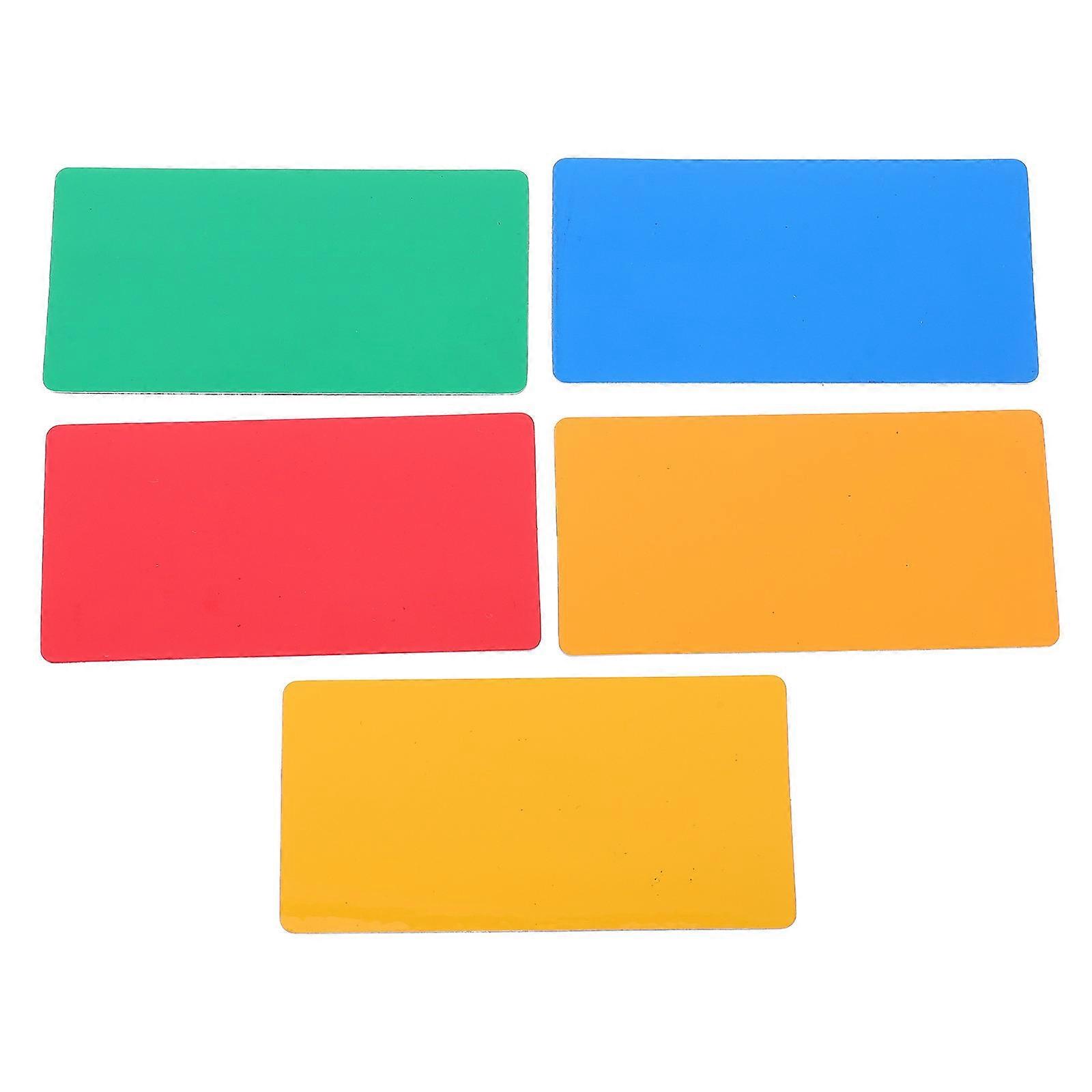 Magnetic Name Stickers 2 Sets Erasable Handwritten Labels for Home Use Assorted Colors