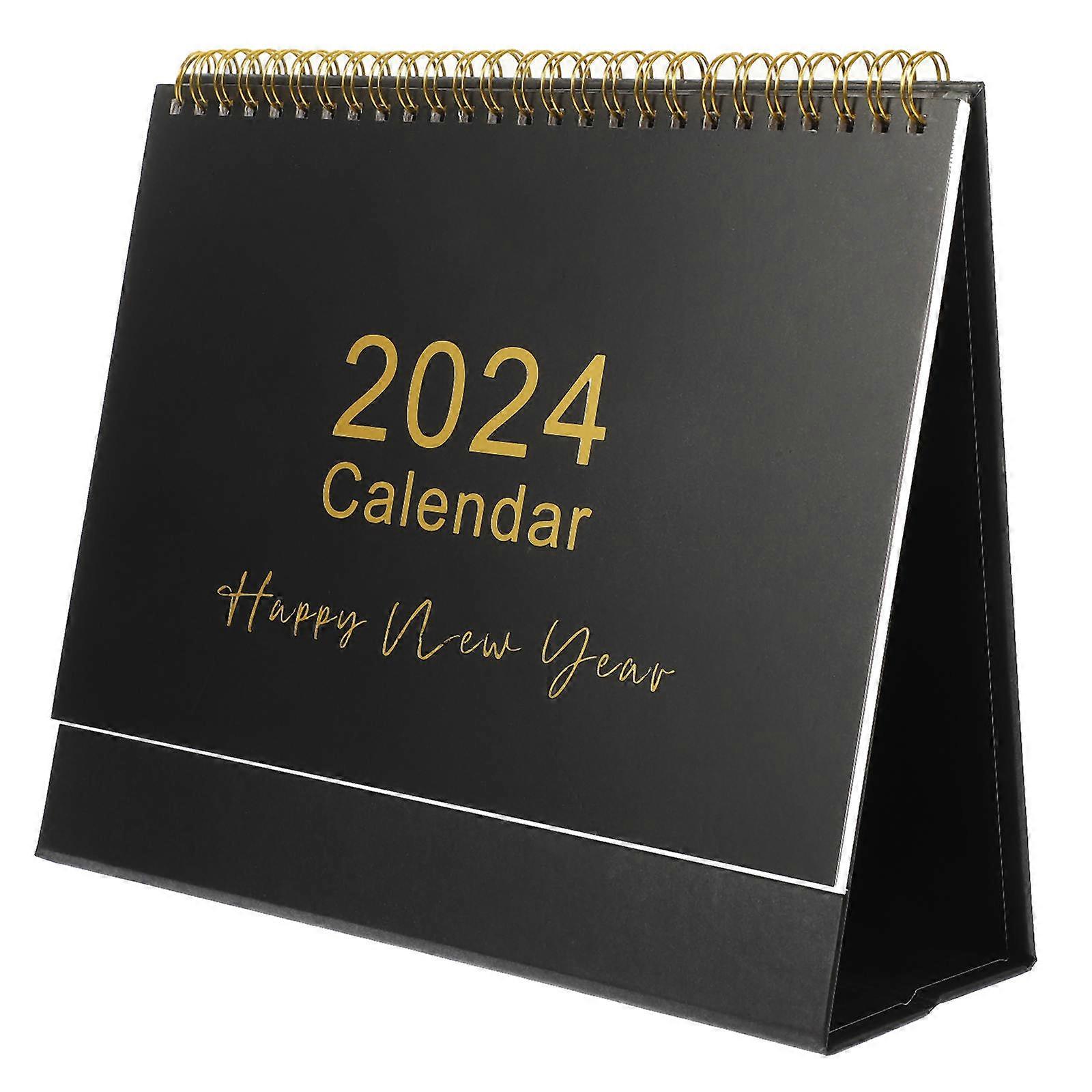 Standing Calendar For Desk Paper Calendar Monthly Calendar Office Use Manual Date Change Use 1Pcs