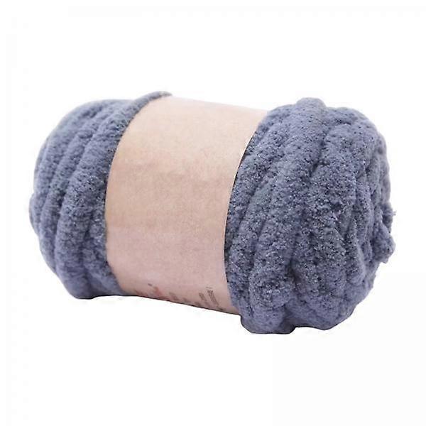 2 Chunky Wool Yarn dark gray