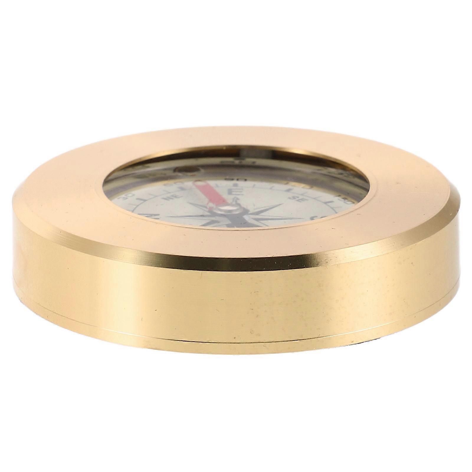 Vintage Copper Compass for Navigation – Durable, Corrosion Resistant Pocket Tool for Backpacking, Hiking, and Outdoor Adventures