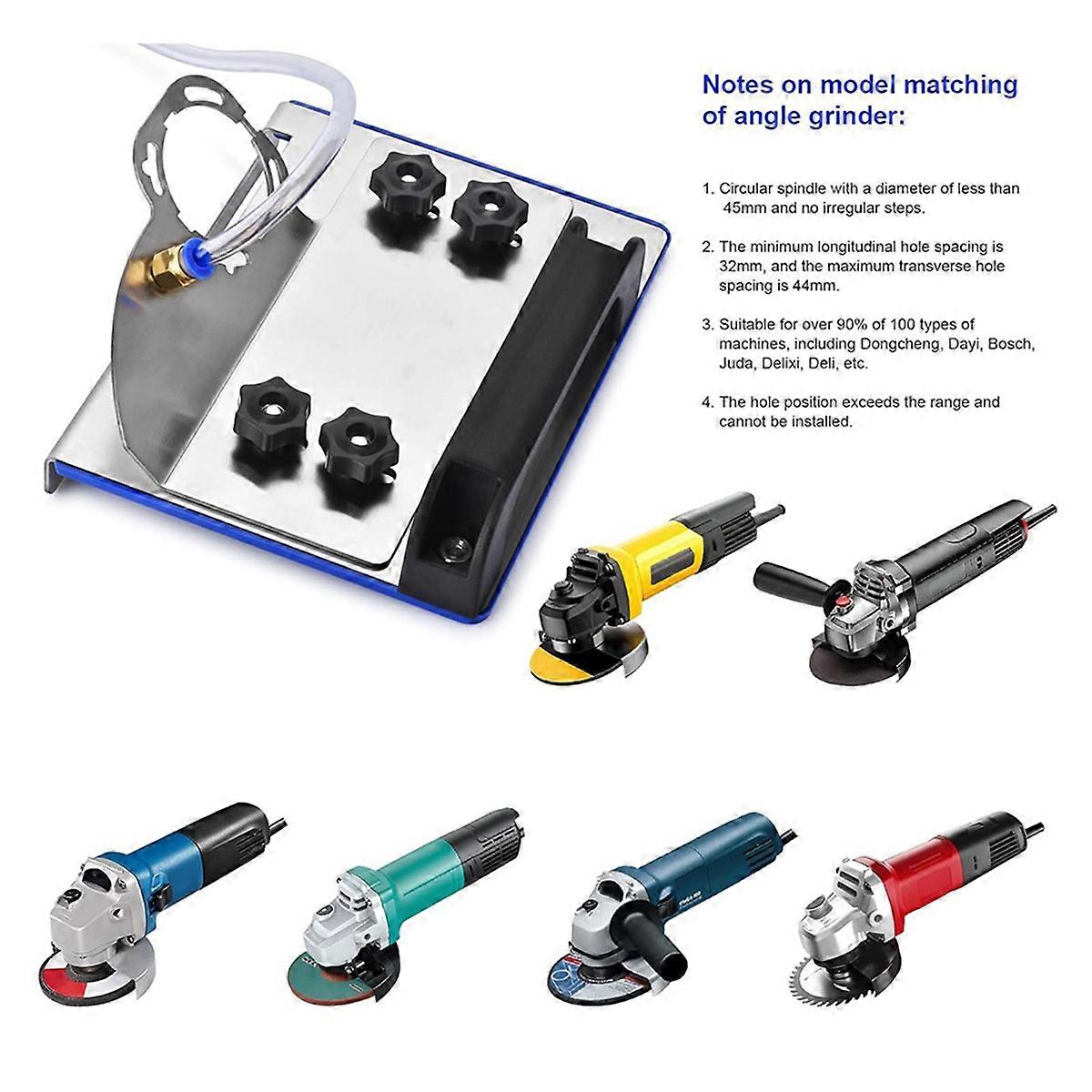 2X 45 Degree Tile Chamfering Tool -Angle Grinder Stand for Tile 45° Chamfer Cutting,Grinder Tool