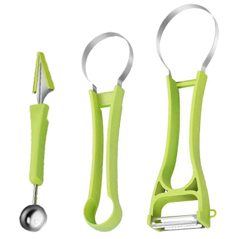 Fruit Stainless Steel Melon Baller Scoop For Restaurant Use 1 Set