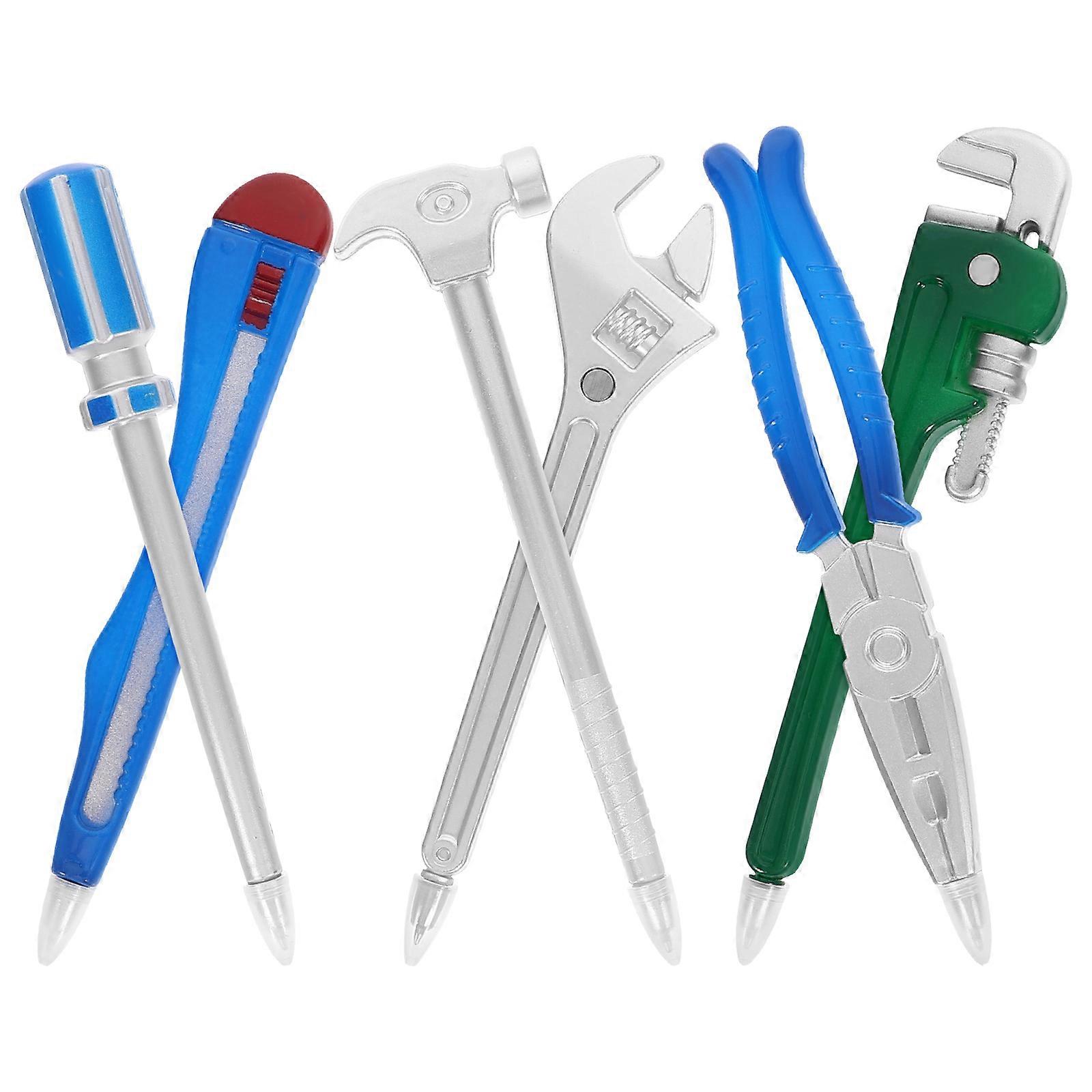 Pens Colorful Cute School Supplies Tool Shaped For Students And Office 6Pcs