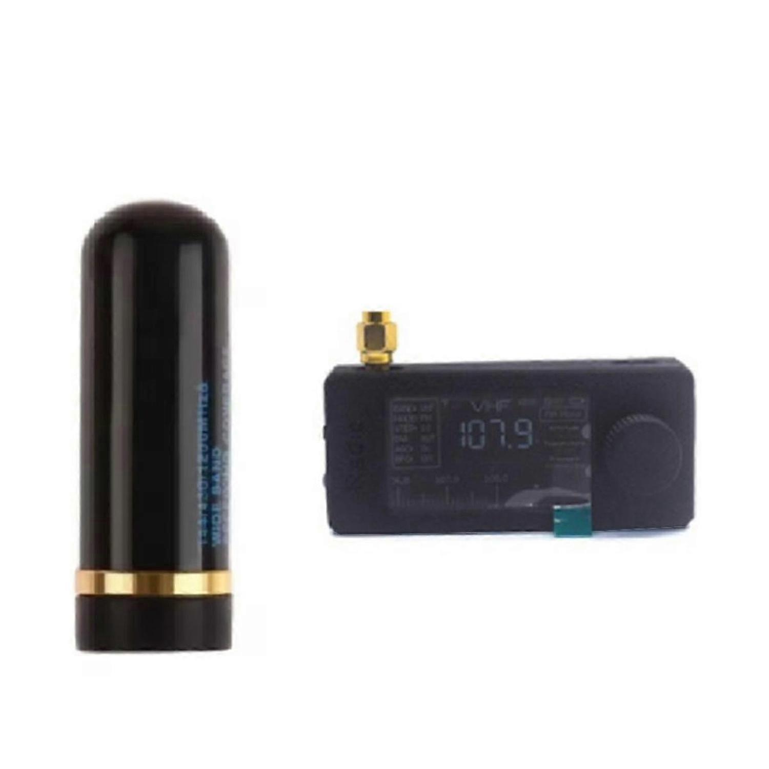 1.9inch SI4732 Radio Receiver 0.5-108MHz Portable Shortwave SI4732 Radio Receiver HF SW MW VHF Mini