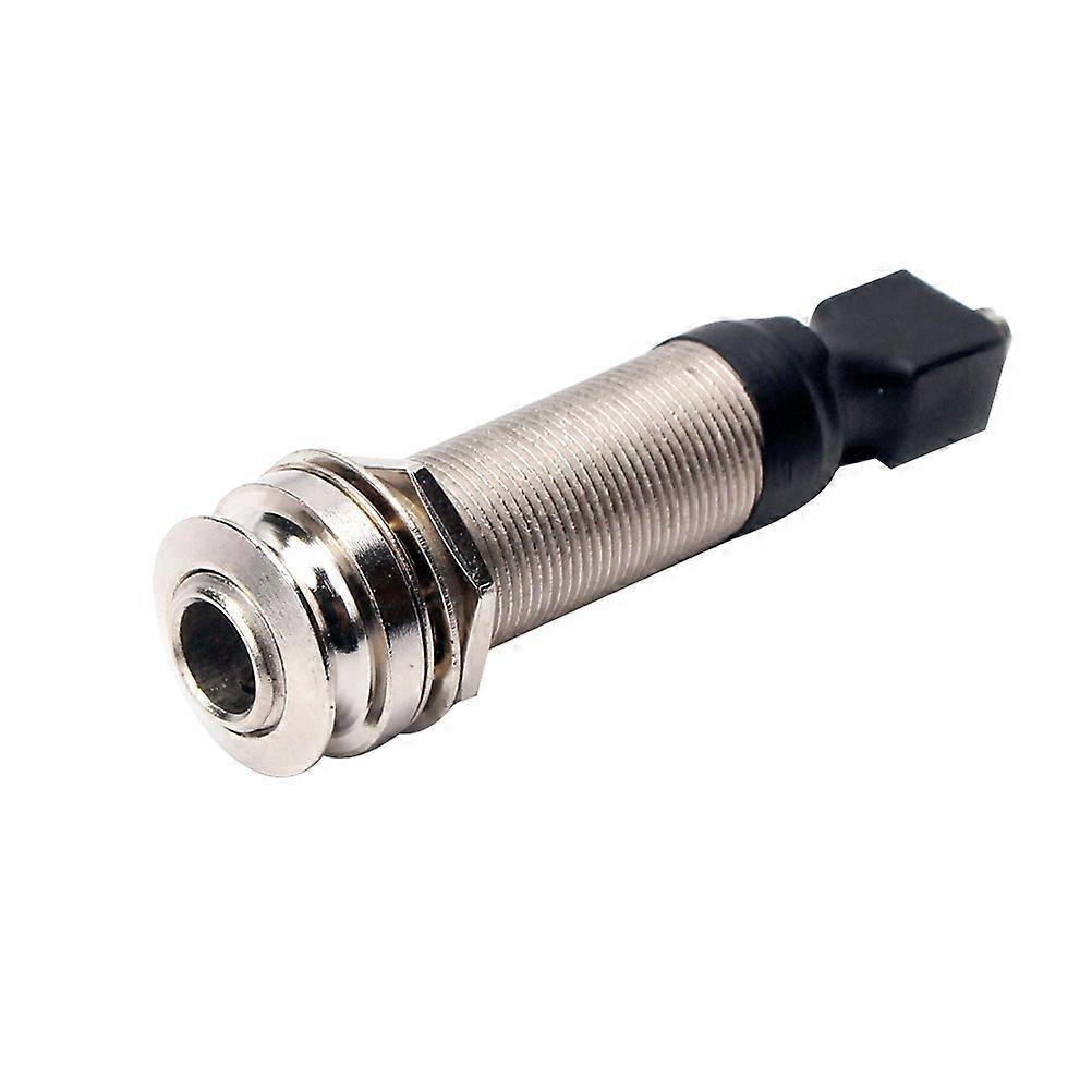 Instrument Input Socket, Durable Mouthpiece for Secure Guitar and Ukulele Attachment