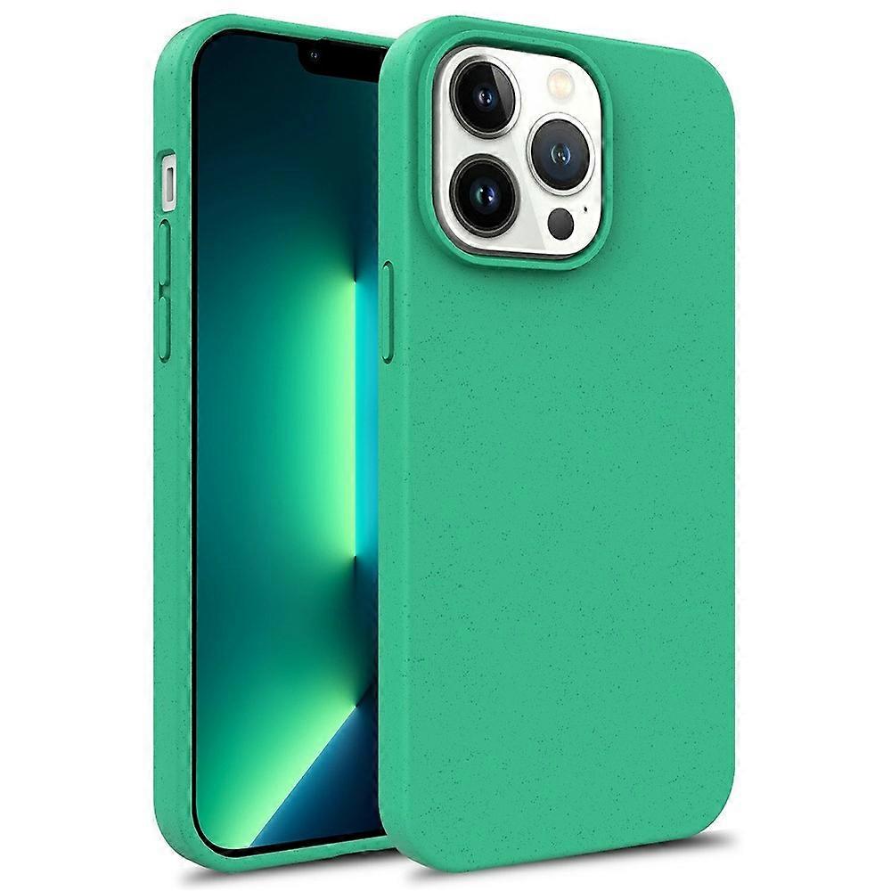 Bulk Purchasing Compatible For iPhone 15 Pro Max Case Biodegradable Wheat Straw + TPU Eco-Friendly Phone Cover