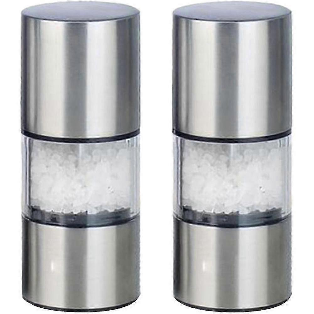 Adjustable Ceramic Grinder Spice Mills Set for Salt and Pepper