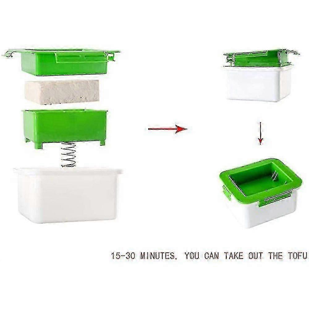 Tofu Water Removal Gadget Easily Remove Water From Tofu For More Flavor,tofu Press  Press Built-in Tofu Drainer Edition 0701