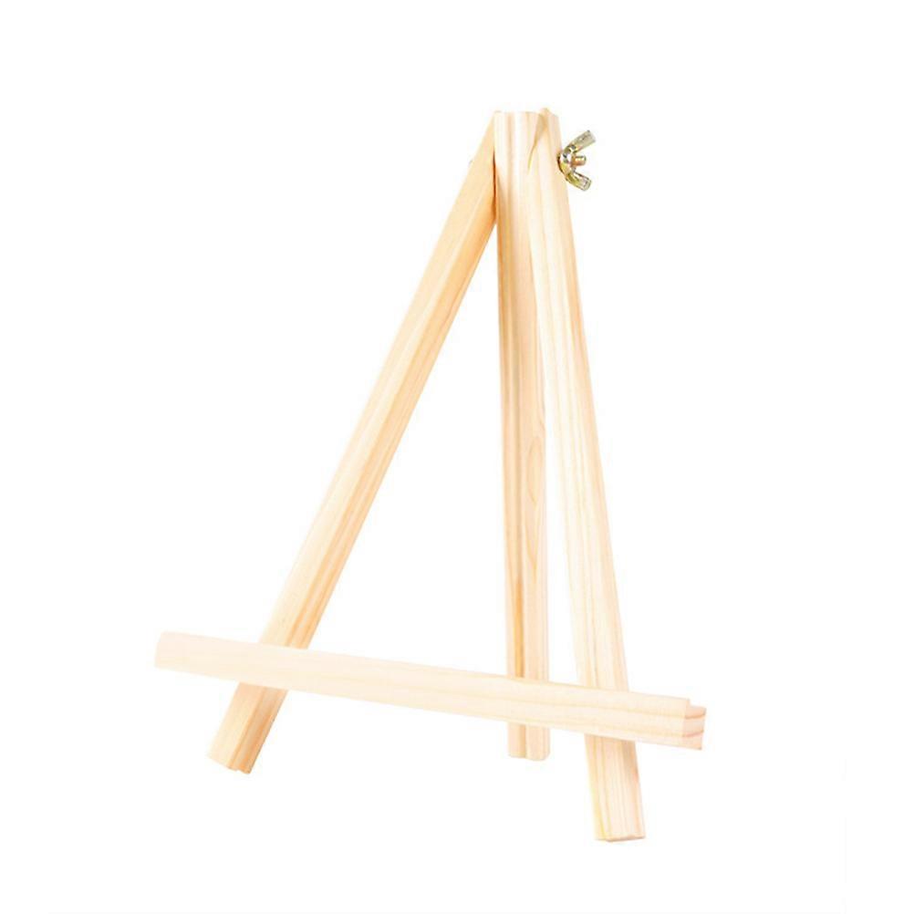 Wooden Easel Display Paintings Working Easel for Beginning Artists Triangle Shape 3Set