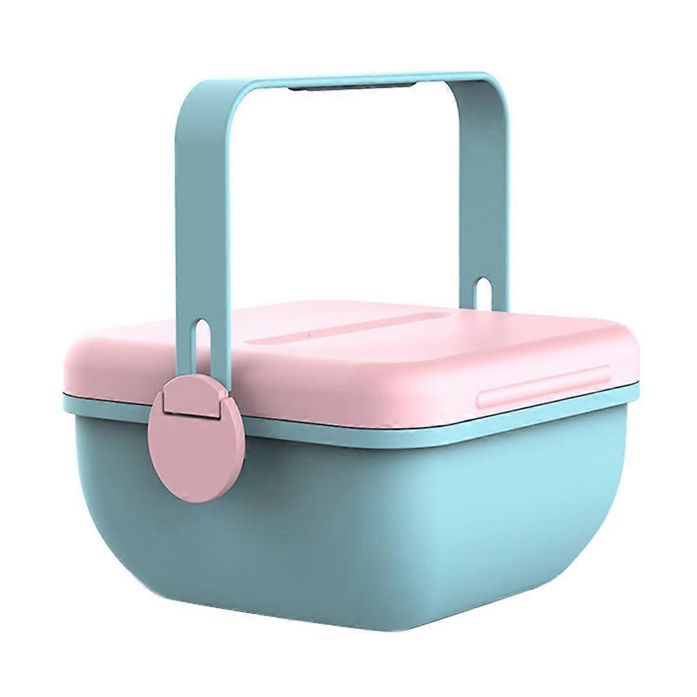 Skyblue Made of Plastic for Storage Use Easy to Clean and Portable 1Pc