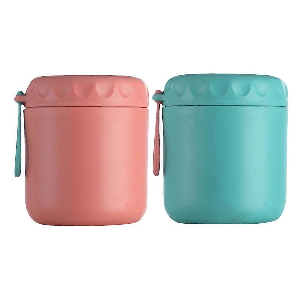 Small Soup Bowls Portable With Handle 430Ml 2Pcs