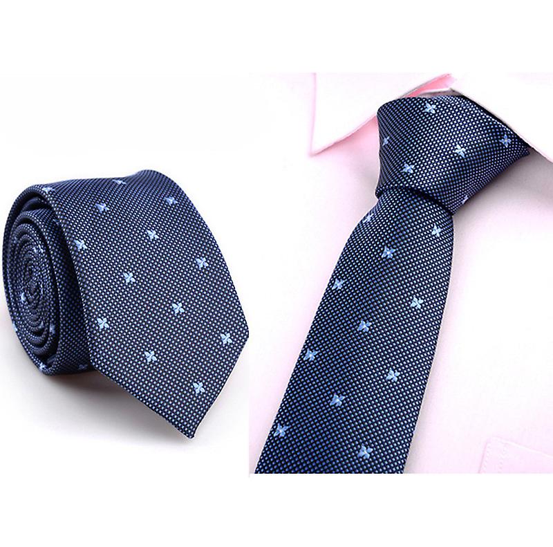 Corbata casual delgada LANNMXG para hombre Cuello delgado Fiesta Boda