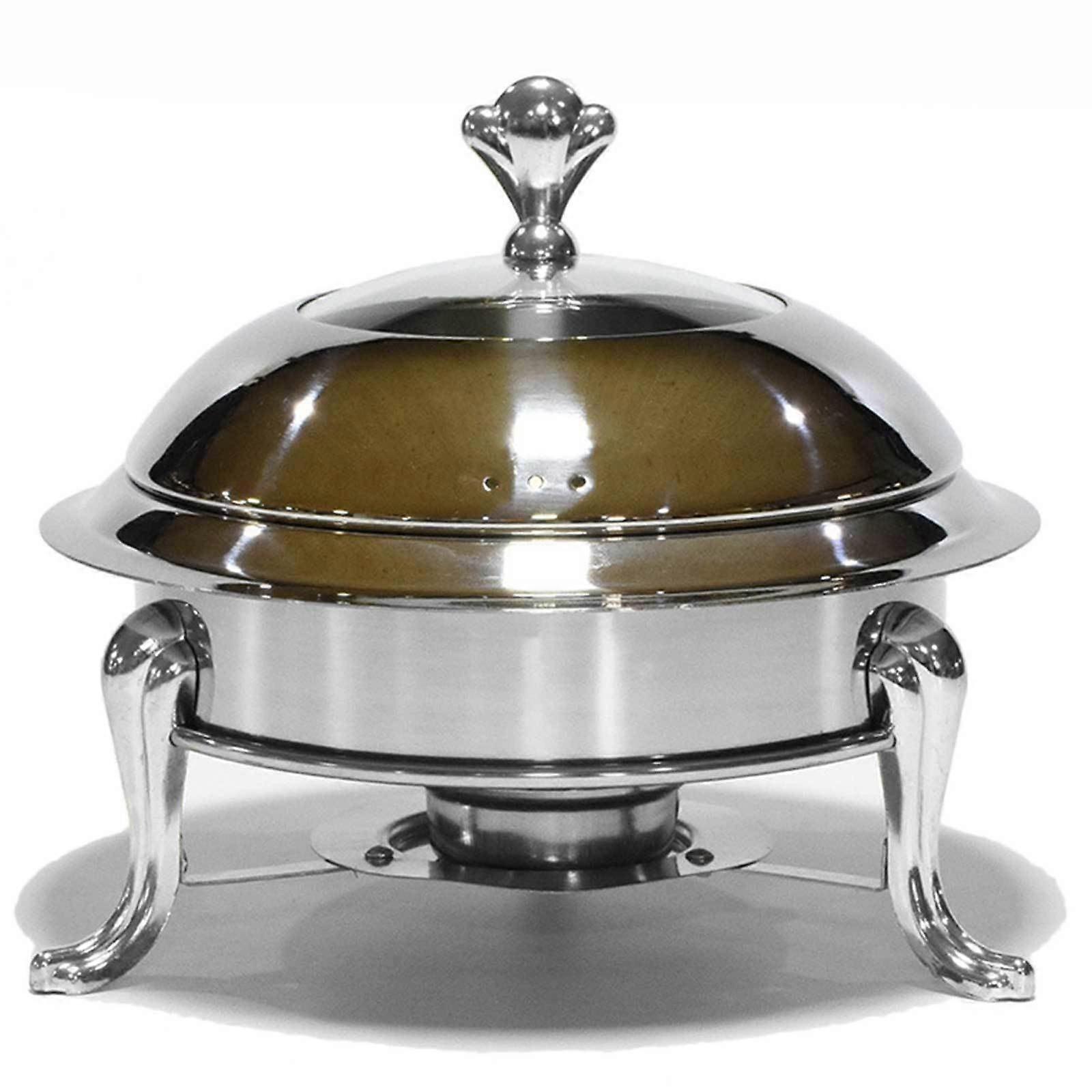 Chafing Dishes for Buffets, round, Stainless Steel Chafing Dishes and Buffet Food Warmer Sets, B28cm