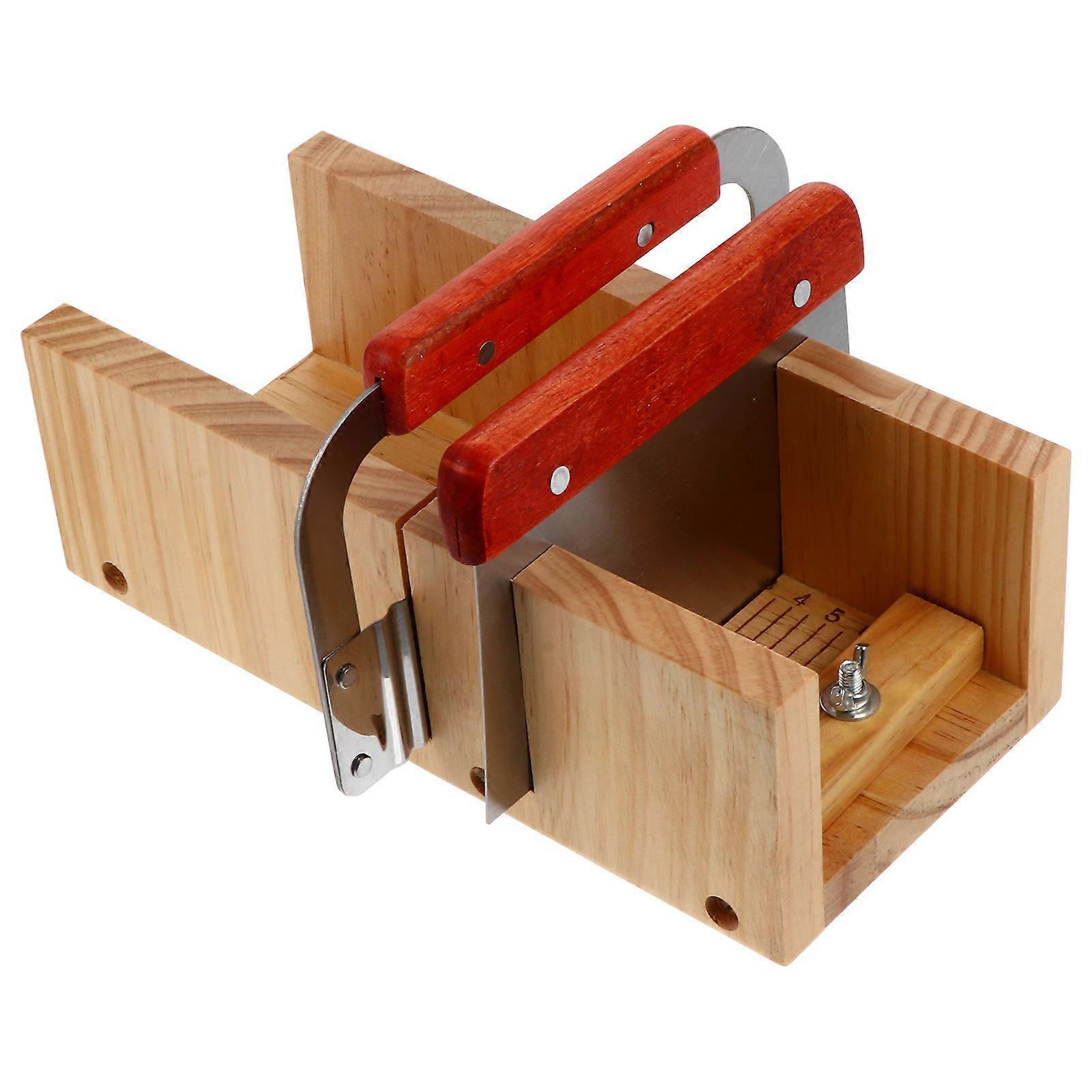 1 Set Wooden Soap Handmade Soap Cutting Tool