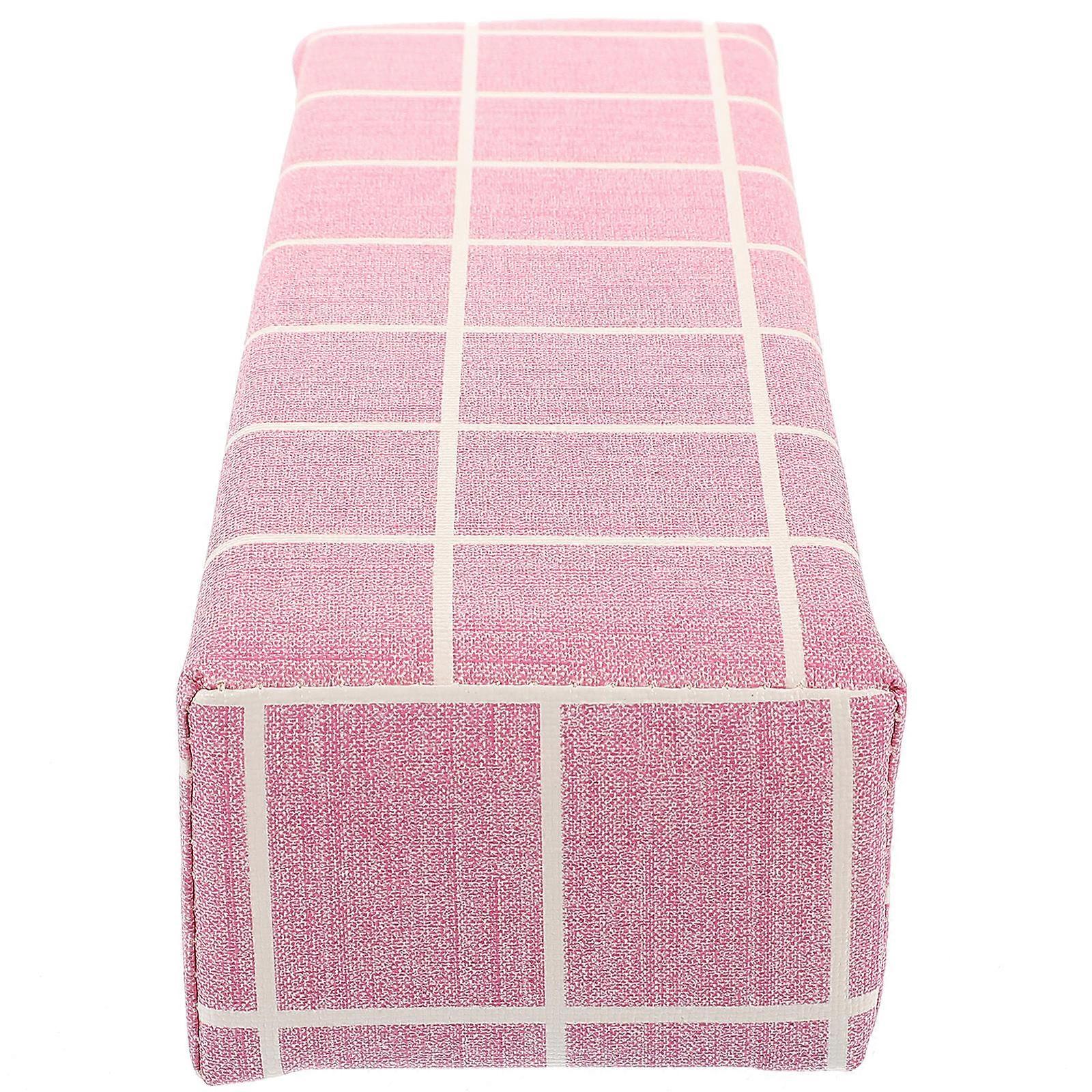 Here's a polished and professional product description based on the title and implied features:
**Plaid Hand Rest Cushion for Manicure –