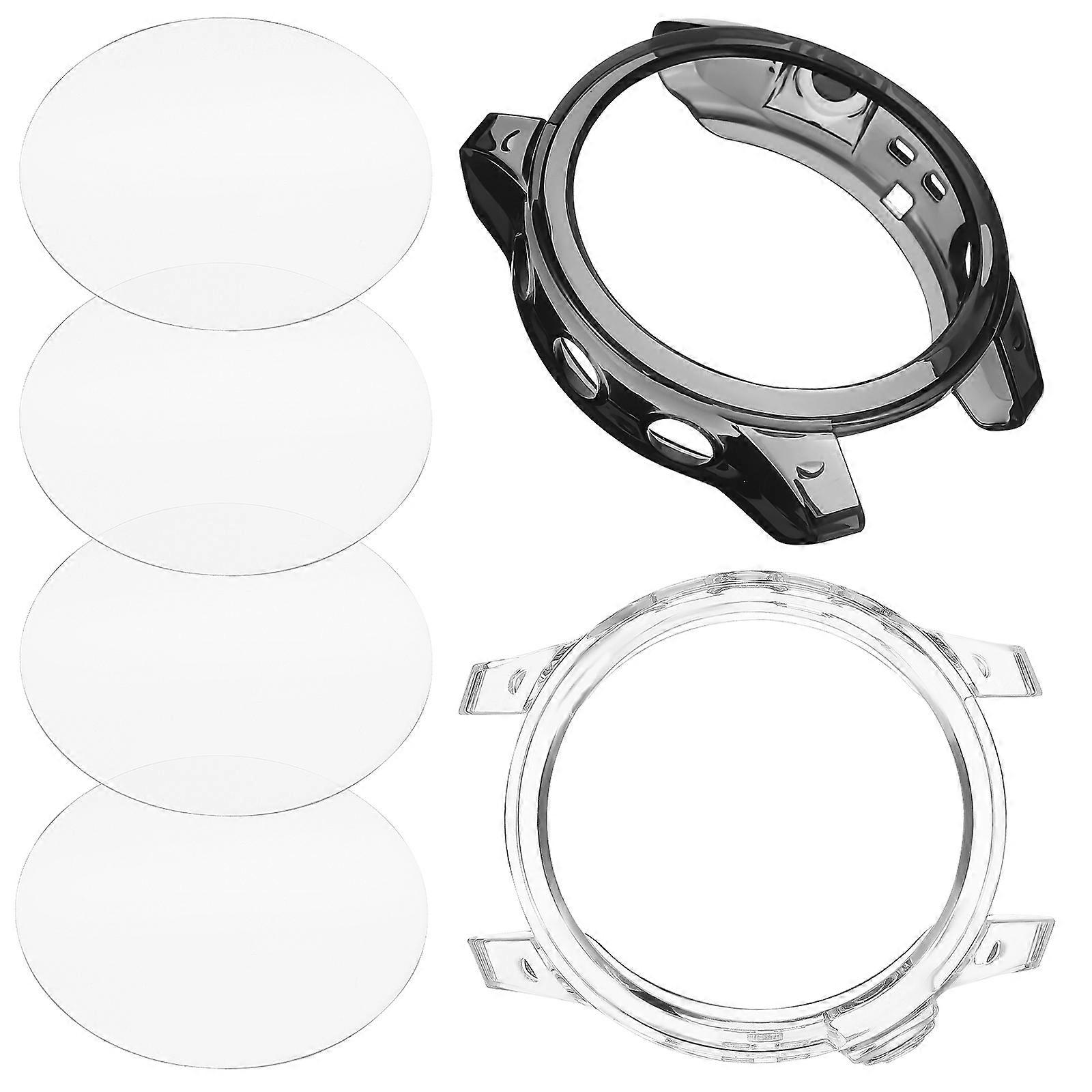 Smartwatch Screen Protectors High Transparency TPU for Fenix Outdoor Activities 2 Sets