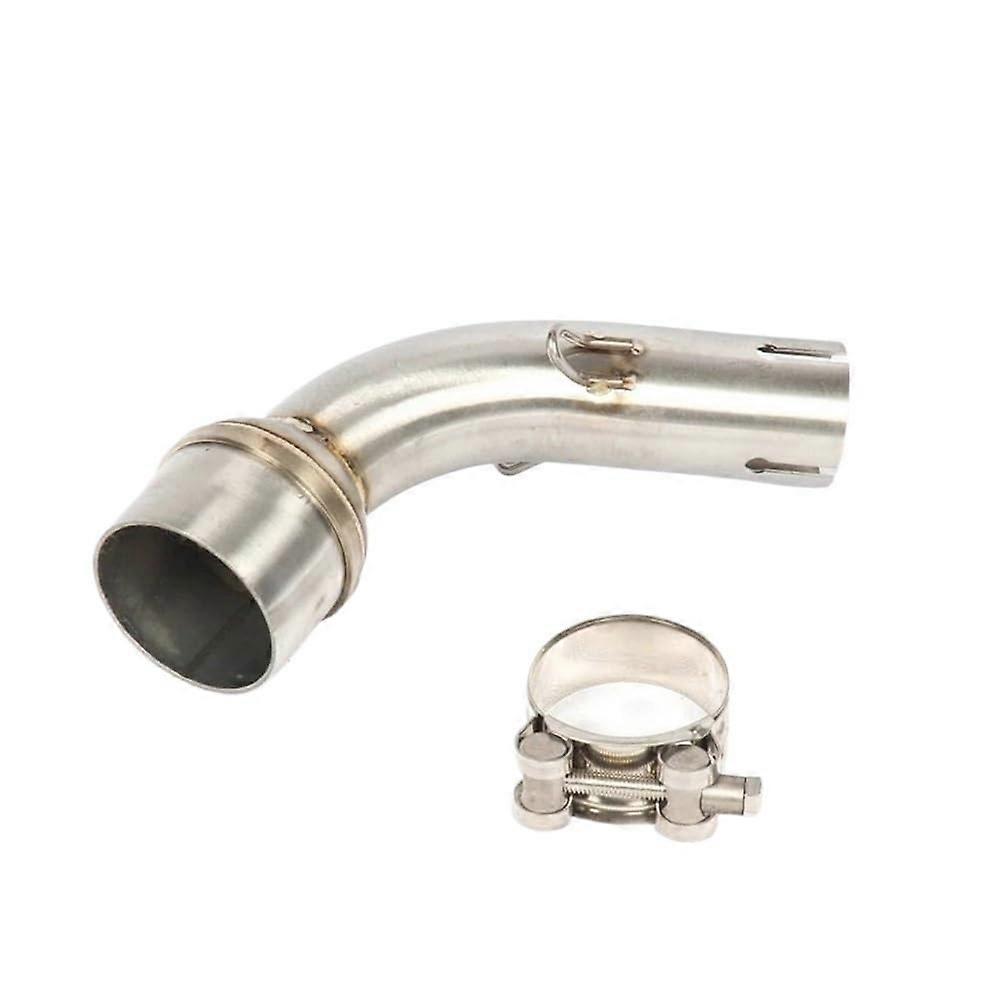 For Yamaha YZF R25 R3 MT03 MT03 51 mm Motorcycle Exhaust Connection Silencer Modified Slip On Link Pipe Muffler Heat Shield