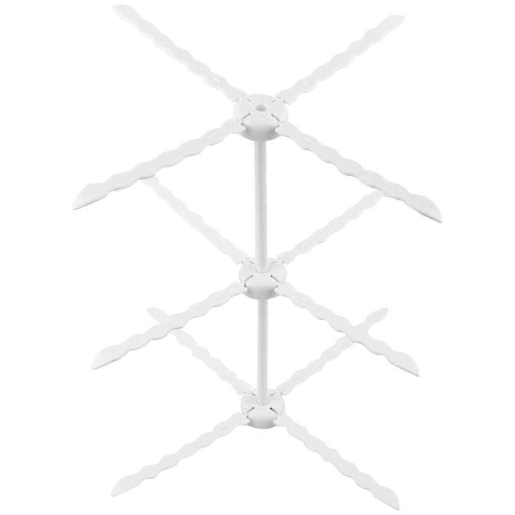 Collapsible Fondant Flower Drying Rack for Cake Decorating – Compact, Non Stick Design for Drying Flowers and Leaves