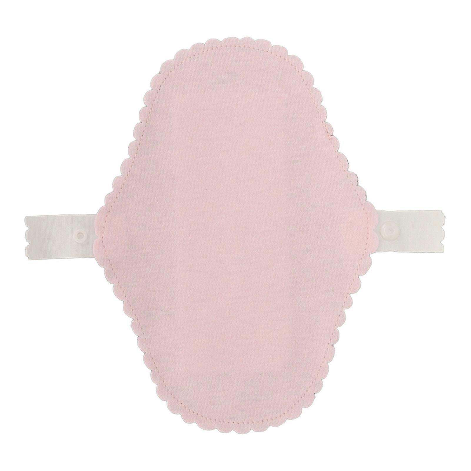 4pcs Cotton Sanitary Pad Pink Graphene Breathable Super Absorbent Washable Reusable Menstrual Pad S