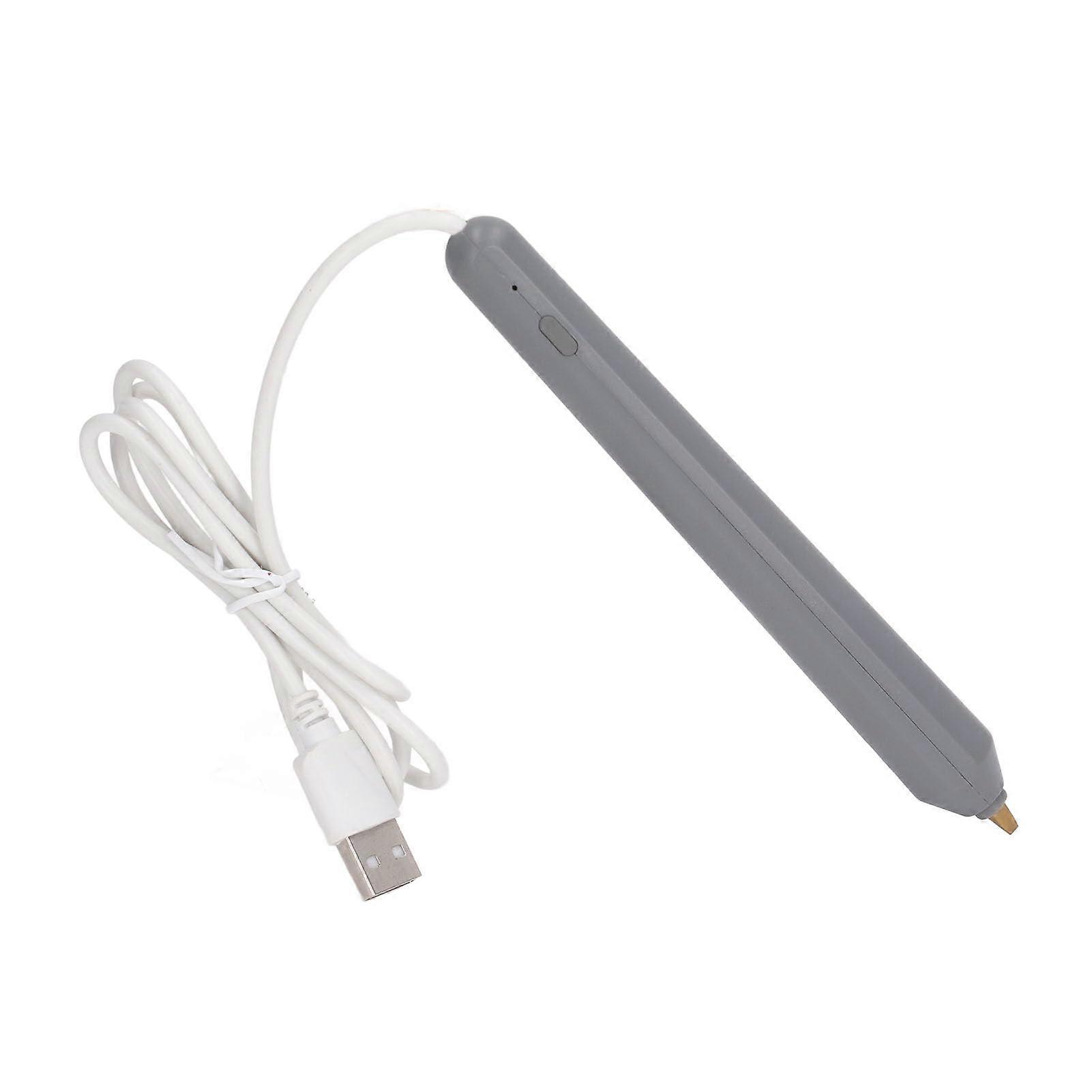 Hot Foil Pen USB Heated Stamping Embossing Tool, ABS Craft Pen For Paper Photo Wood Plastic Drawing